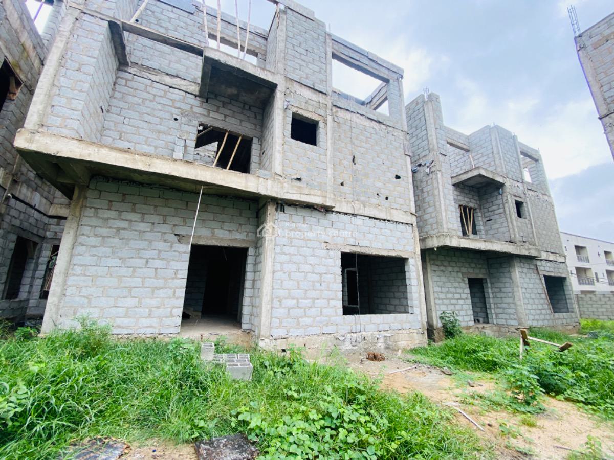 Spacious 5bedroom Terrace, Serene, Jahi, Abuja, Terraced Duplex for Sale