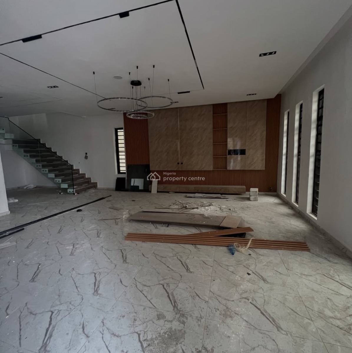 Well Built 5 Bedroom Detached Duplex with Pool & Bq, By 2nd Toll Gate, Lekki, Lagos, Detached Duplex for Sale