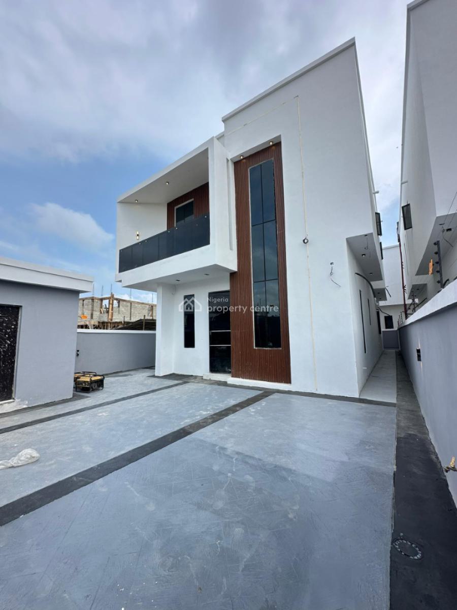 a Charming 4 Bedroom Fully Detached Duplex with Boys Quarter, Chevron Toll Gate, Orchid Road, Ibeju Lekki, Lagos, Detached Duplex for Sale