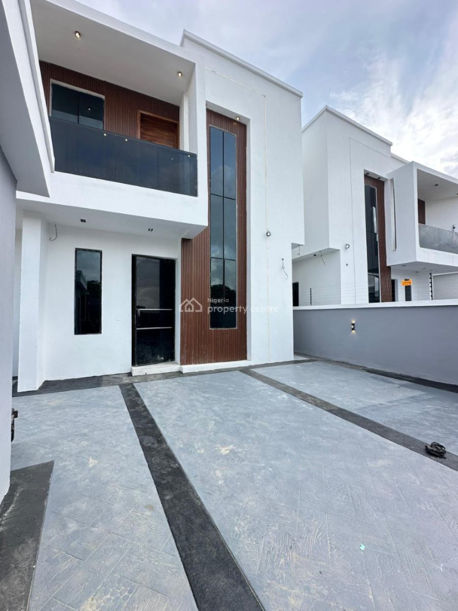 a Charming 4 Bedroom Fully Detached Duplex with Boys Quarter, Chevron Toll Gate, Orchid Road, Ibeju Lekki, Lagos, Detached Duplex for Sale