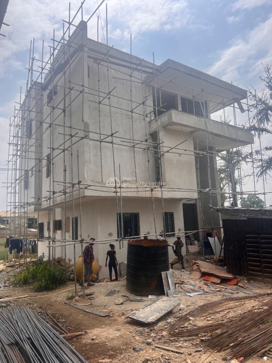 Exquisitely Detailed 5 Bedroom Detached Smart Home with Cinema, Gym, Suitable for Family Residence & with Modern Amenities in Ikeja, Maryland, Lagos, Detached Duplex for Sale