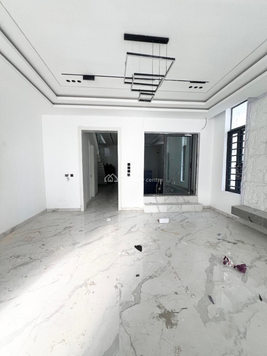 Luxury 5 Bedroom Contemporary Fully Detached Duplex with Bq, Pool & Rooftop, Chevron, Lekki, Lagos, Detached Duplex for Sale