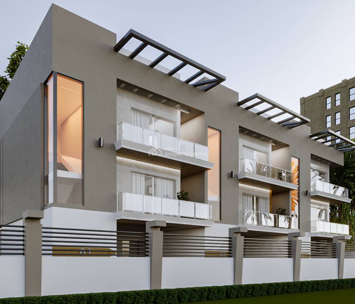 4 Bedroom Luxury Terrace Duplex with Bq, 4 Bedroom Luxury Terrace Duplex + Bq with Topnotch Facilities at, Life Camp, Abuja, Terraced Duplex for Sale