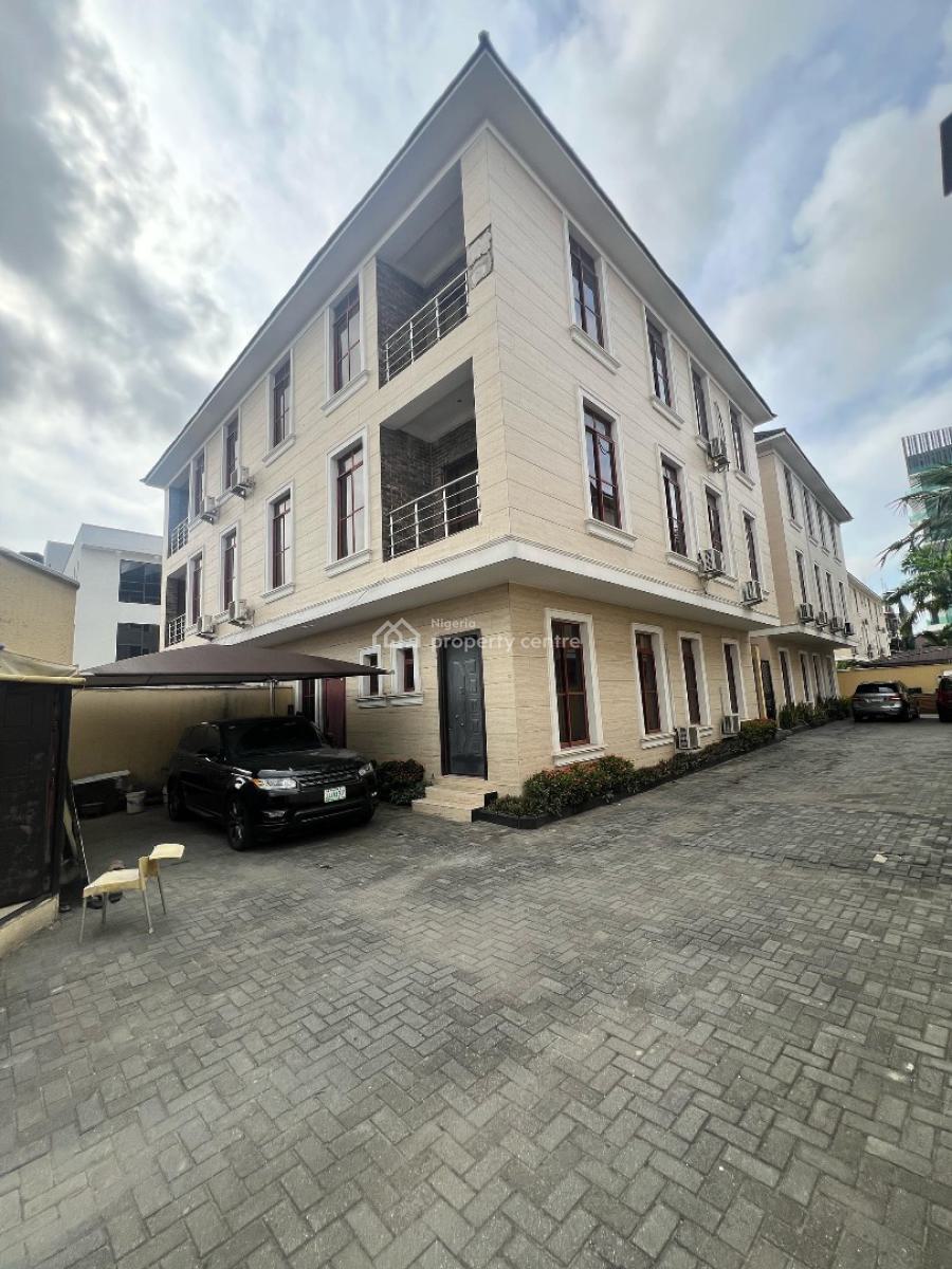 4 Bedroom Terrace Duplex with Acs,33kva Generator and a Bq, Olori Mojisola Onikoyi Estate, Ikoyi, Lagos, Terraced Duplex for Rent
