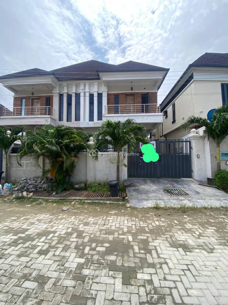 4 Bedroom Semi Detached Duplex with Bq, Ikota, Lekki, Lagos, Semi-detached Duplex for Rent