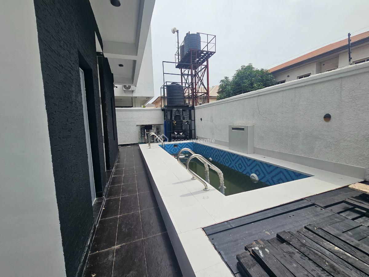 Luxury 4 Bedroom Fully Detached Duplex with Pool in a Gated Estate, Durosimi Etti, Lekki Phase 1, Lekki, Lagos, Detached Duplex for Sale