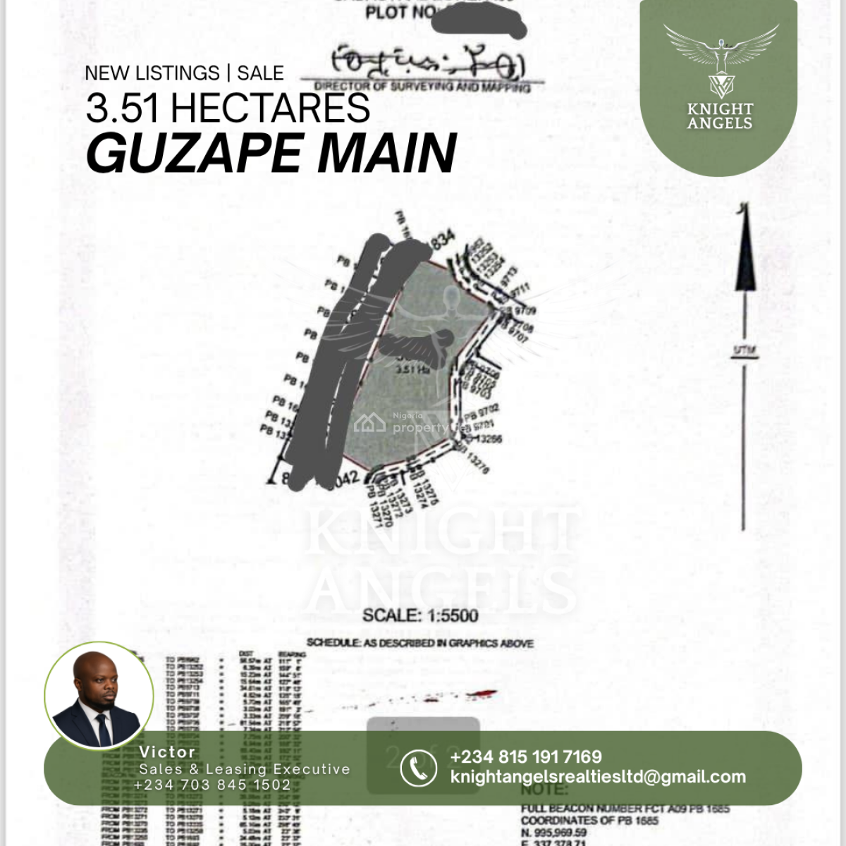Premium Mixed-use Land, Guzape District, Abuja, Mixed-use Land for Sale