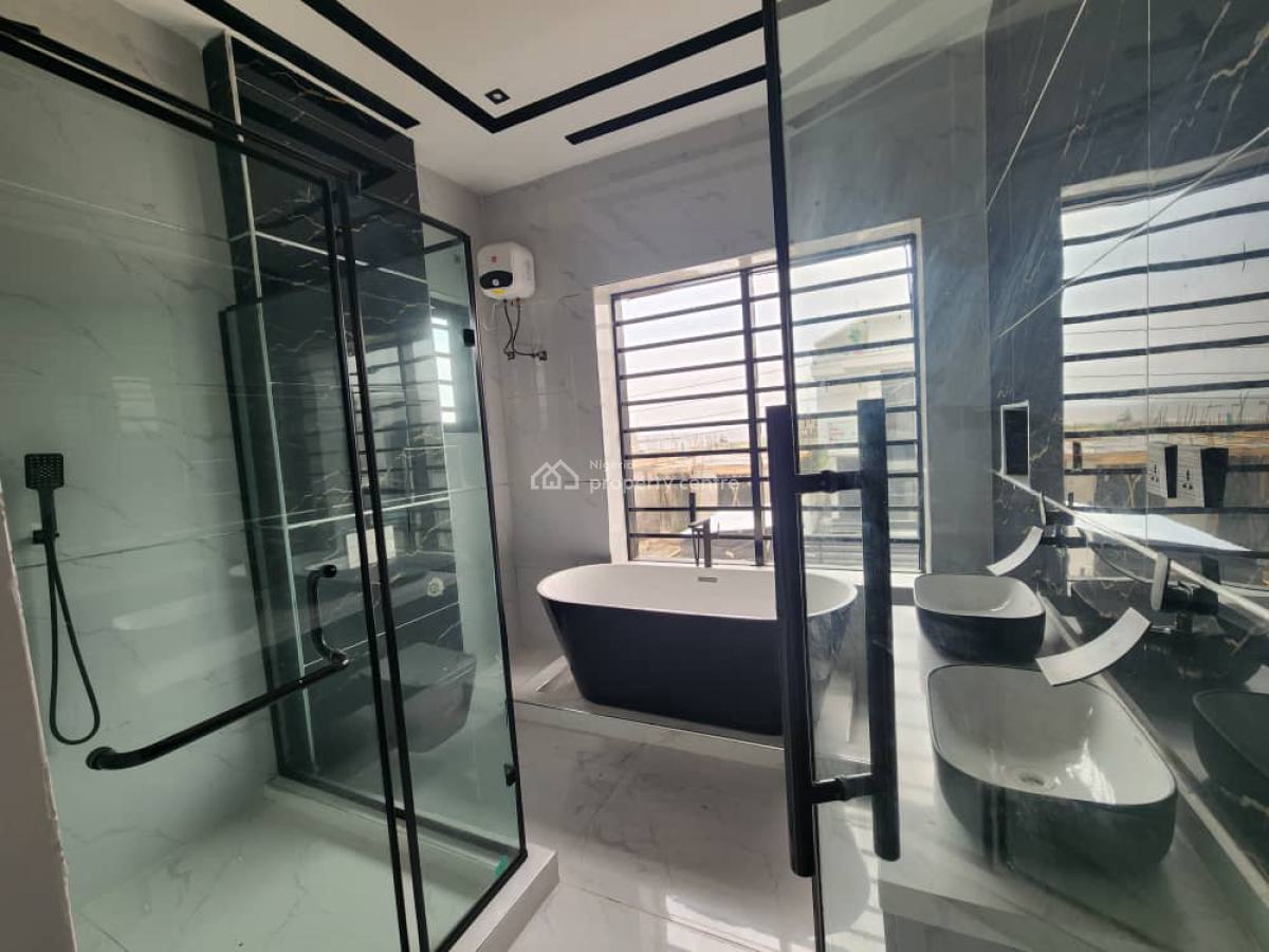 Carved Luxury 4 Bedroom Detached Duplex with Swimming Pool and Bq, Ajah, Lagos, Detached Duplex for Sale