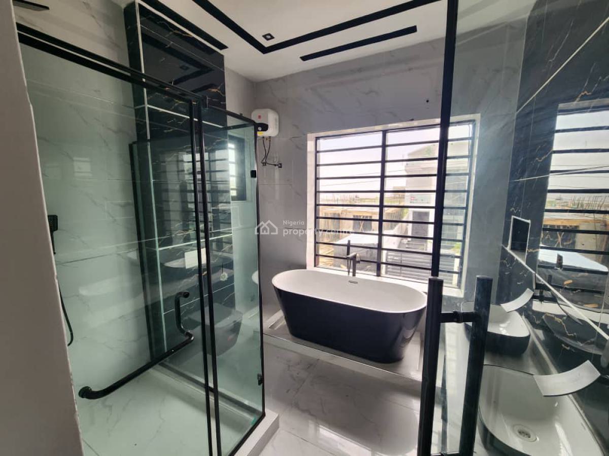 Carved Luxury 4 Bedroom Detached Duplex with Swimming Pool and Bq, Ajah, Lagos, Detached Duplex for Sale