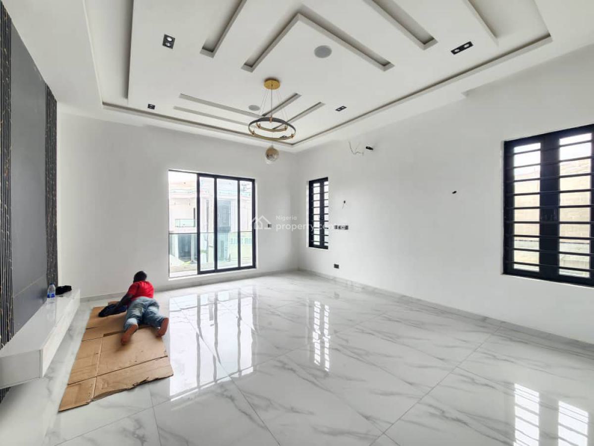 Carved Luxury 4 Bedroom Detached Duplex with Swimming Pool and Bq, Ajah, Lagos, Detached Duplex for Sale