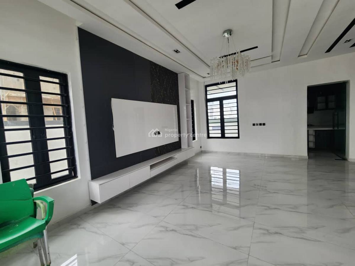Carved Luxury 4 Bedroom Detached Duplex with Swimming Pool and Bq, Ajah, Lagos, Detached Duplex for Sale