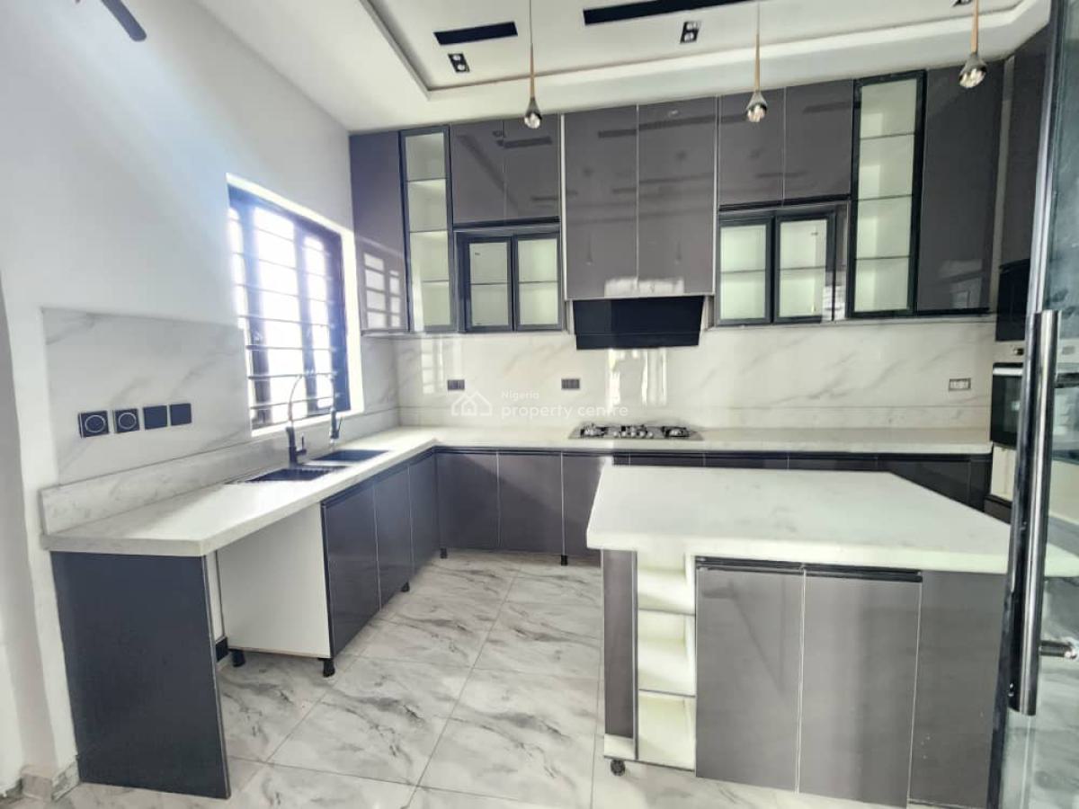 Carved Luxury 4 Bedroom Detached Duplex with Swimming Pool and Bq, Ajah, Lagos, Detached Duplex for Sale
