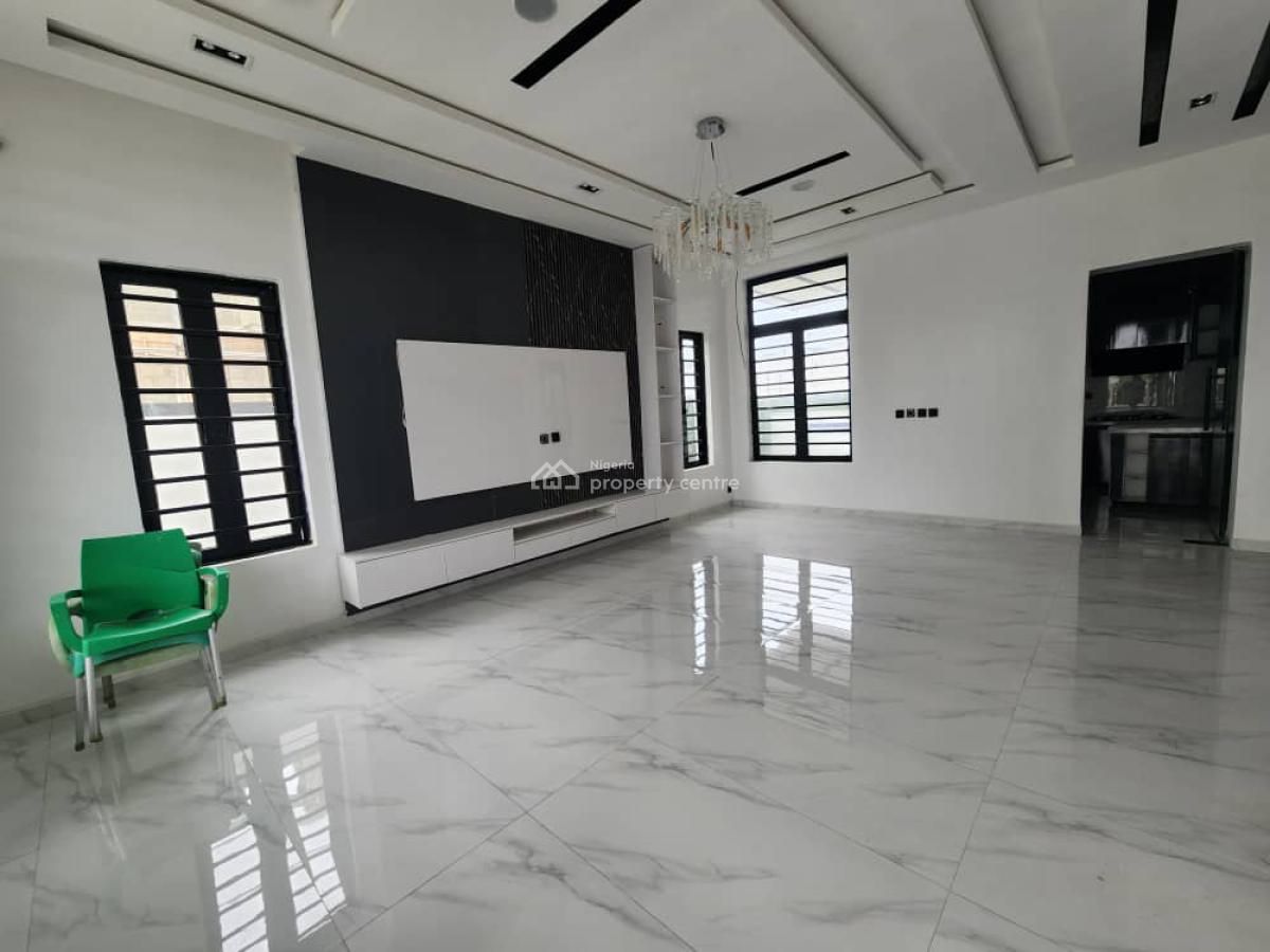 Carved Luxury 4 Bedroom Detached Duplex with Swimming Pool and Bq, Ajah, Lagos, Detached Duplex for Sale
