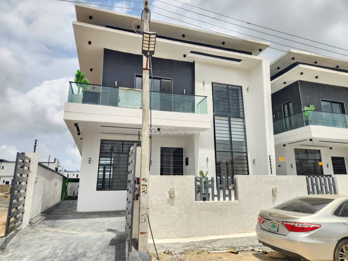 Carved Luxury 4 Bedroom Detached Duplex with Swimming Pool and Bq, Ajah, Lagos, Detached Duplex for Sale