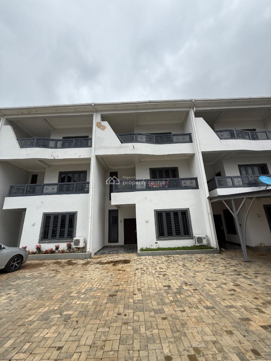 Brand New Tastefully Built Luxurious 4 Bedroom Terrace with Bq and Acs, Lifecamp By Stella Maris Sch., Life Camp, Abuja, Terraced Duplex for Sale