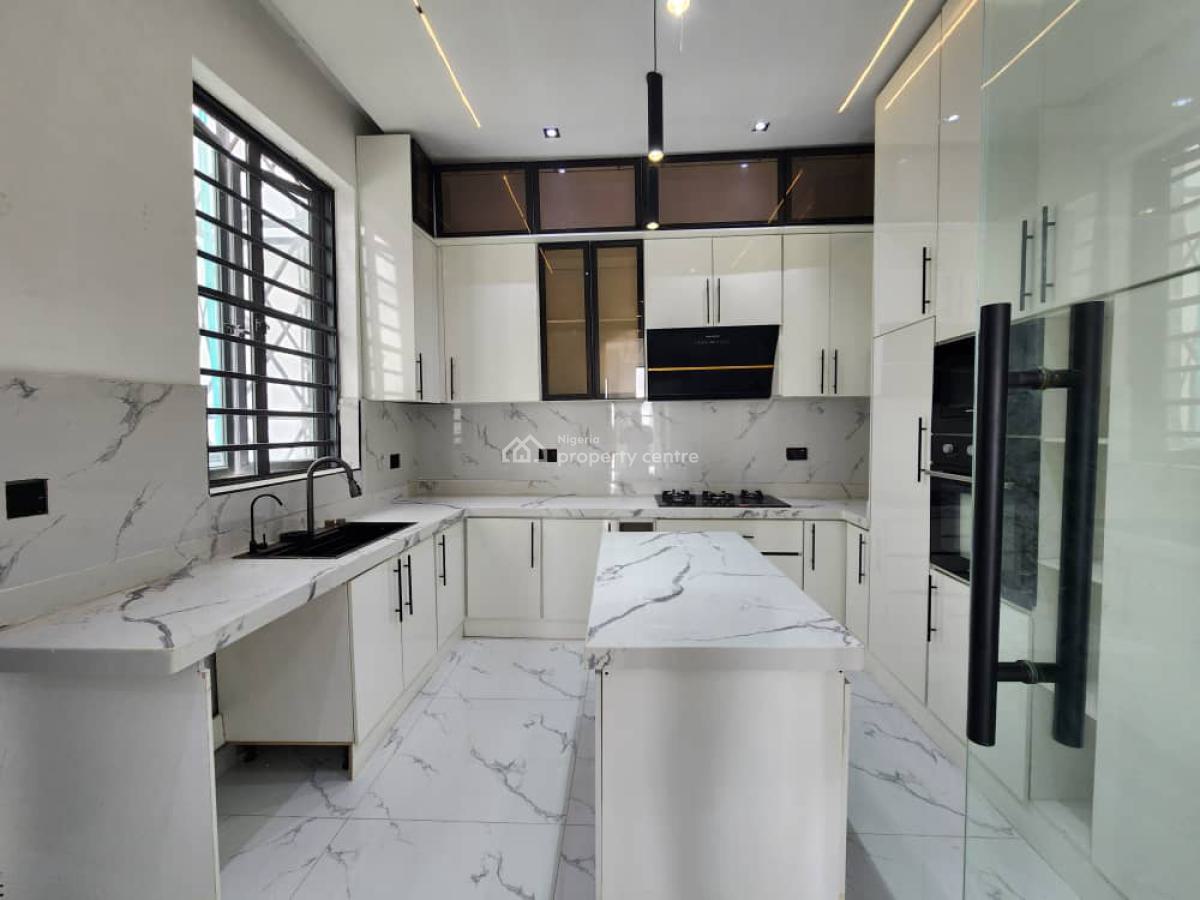 ️**modestly Finished 5 Bed Fully Detached Duplex with Bq*️  - Contem, Ajah Lekki, Ajah, Lagos, Detached Duplex for Sale