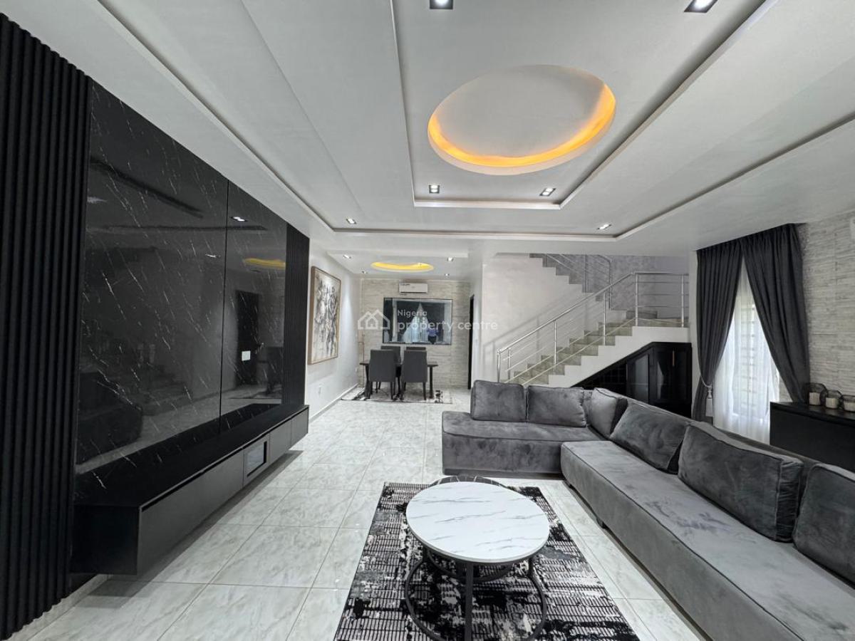 Furnished Luxury 4-bedroom Terrace, Ikate Elegushi, Lekki, Lagos, Terraced Duplex for Sale