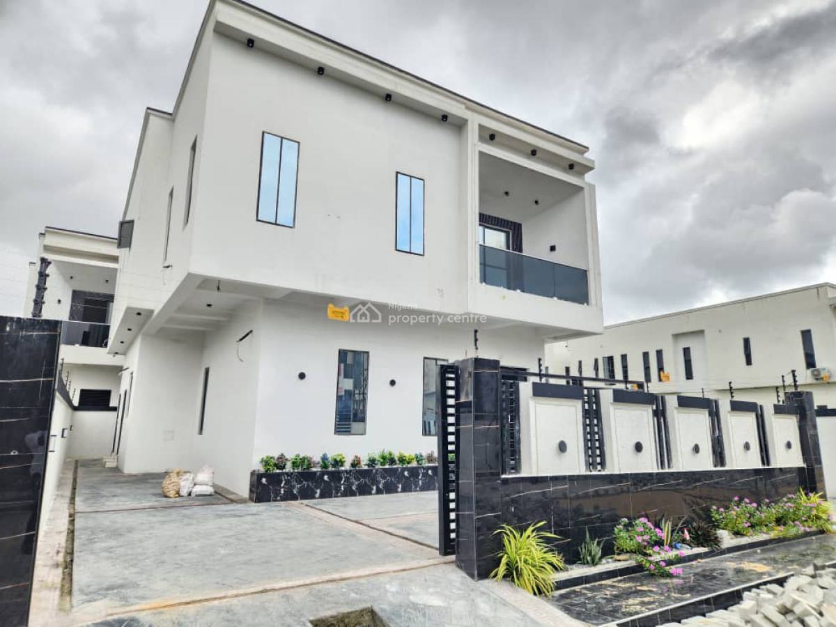 Finished Luxury 5 Bedroom Detached Duplex with Gym Room, Swimming Pool, Ajah, Lagos, Detached Duplex for Sale