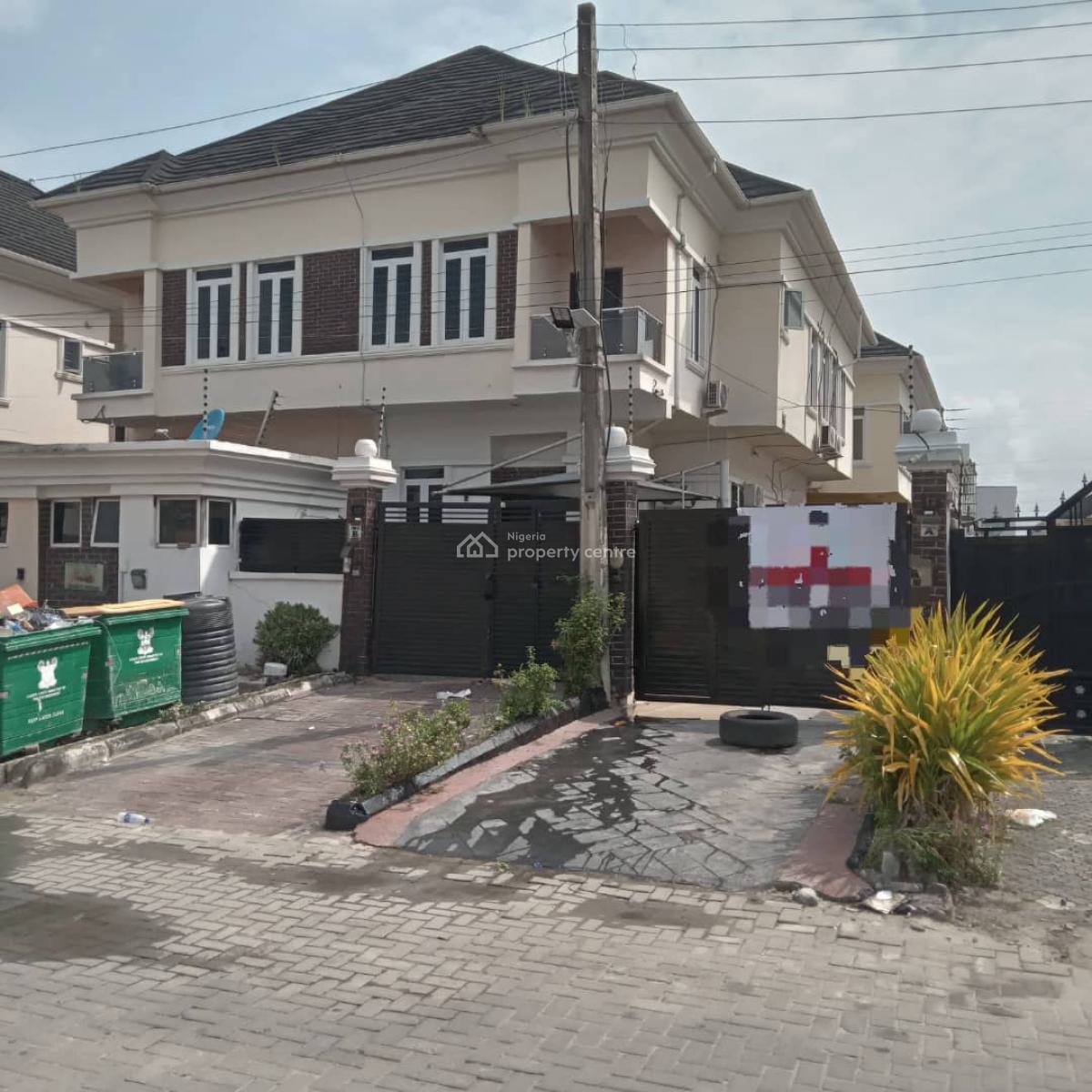 5 Bedroom Detached Duplex in a Secured Estate, Chevron, Lekki, Lagos, Detached Duplex for Rent