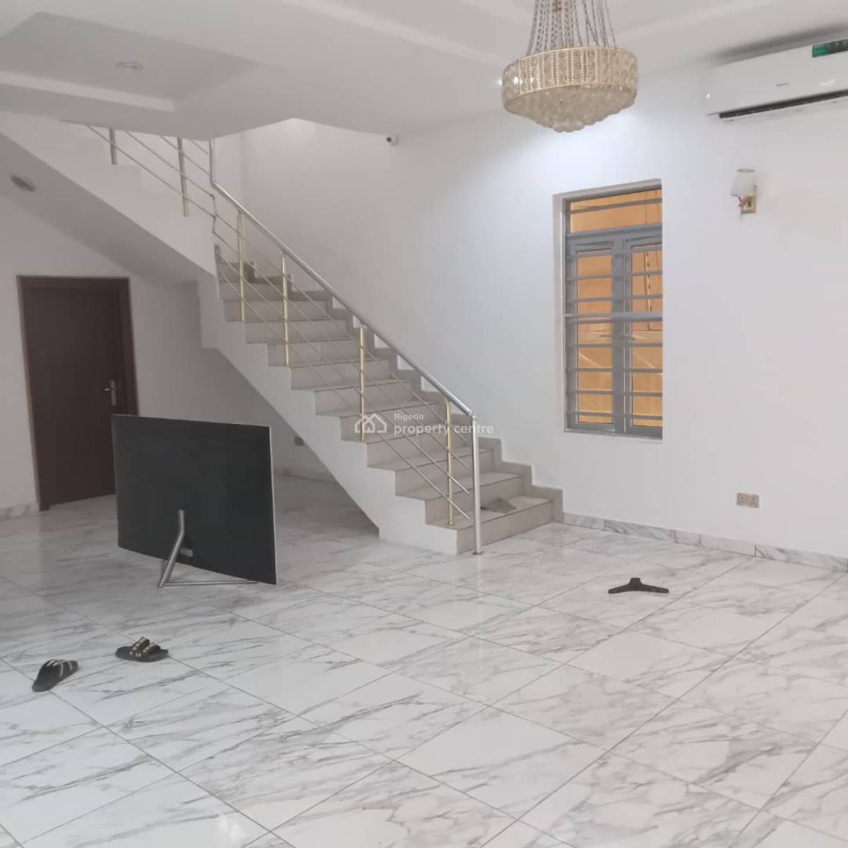 5 Bedroom Detached Duplex in a Secured Estate, Chevron, Lekki, Lagos, Detached Duplex for Rent