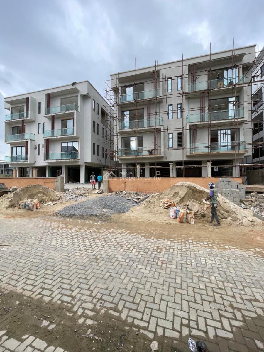 Elegant 3 Bedroom Apartment with a Pool,gym,elevator, Ikate, Lekki, Lagos, Flat / Apartment for Sale