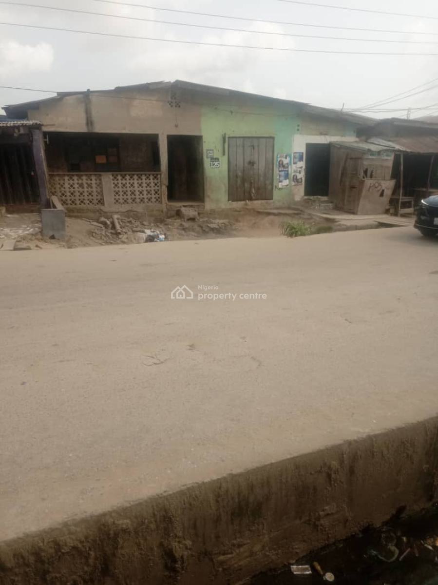 Plot of Land with Old Bungalow, Oshodi, Lagos, Mixed-use Land for Sale