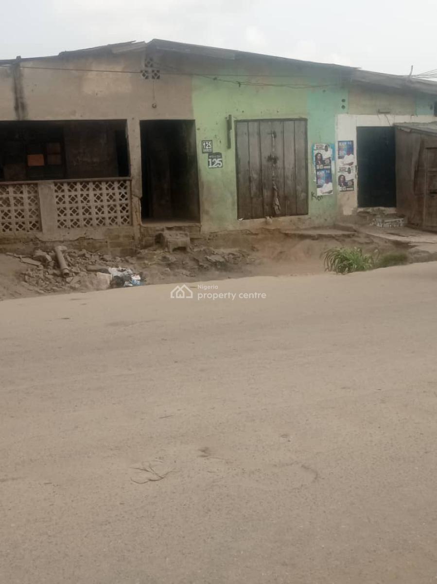 Plot of Land with Old Bungalow, Oshodi, Lagos, Mixed-use Land for Sale