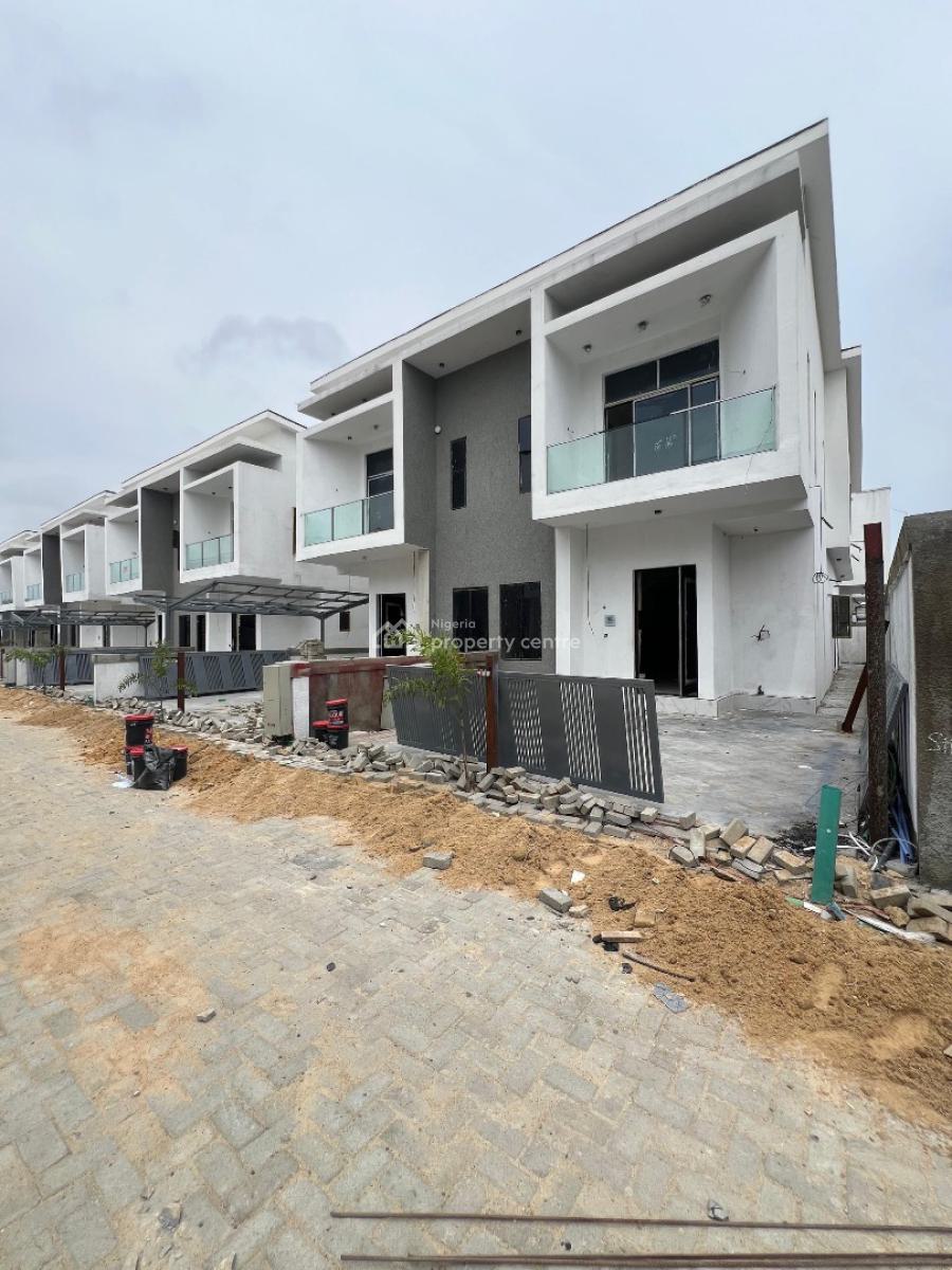 Luxury 4 Bedroom Semi Detached Duplex with Pool, Gym & Bq, Orchid Road, Lekki, Lagos, Semi-detached Duplex for Sale