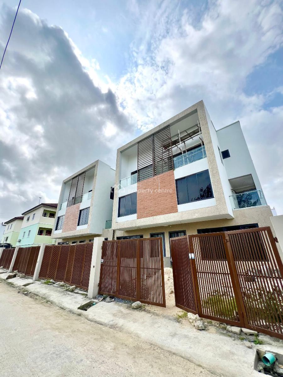 4 Bedroom Terrace Duplex with Bq, Off Kunsela, Ikate, Lekki, Lagos, Flat / Apartment for Rent