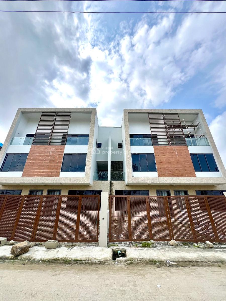 4 Bedroom Terrace Duplex with Bq, Off Kunsela, Ikate, Lekki, Lagos, Flat / Apartment for Rent