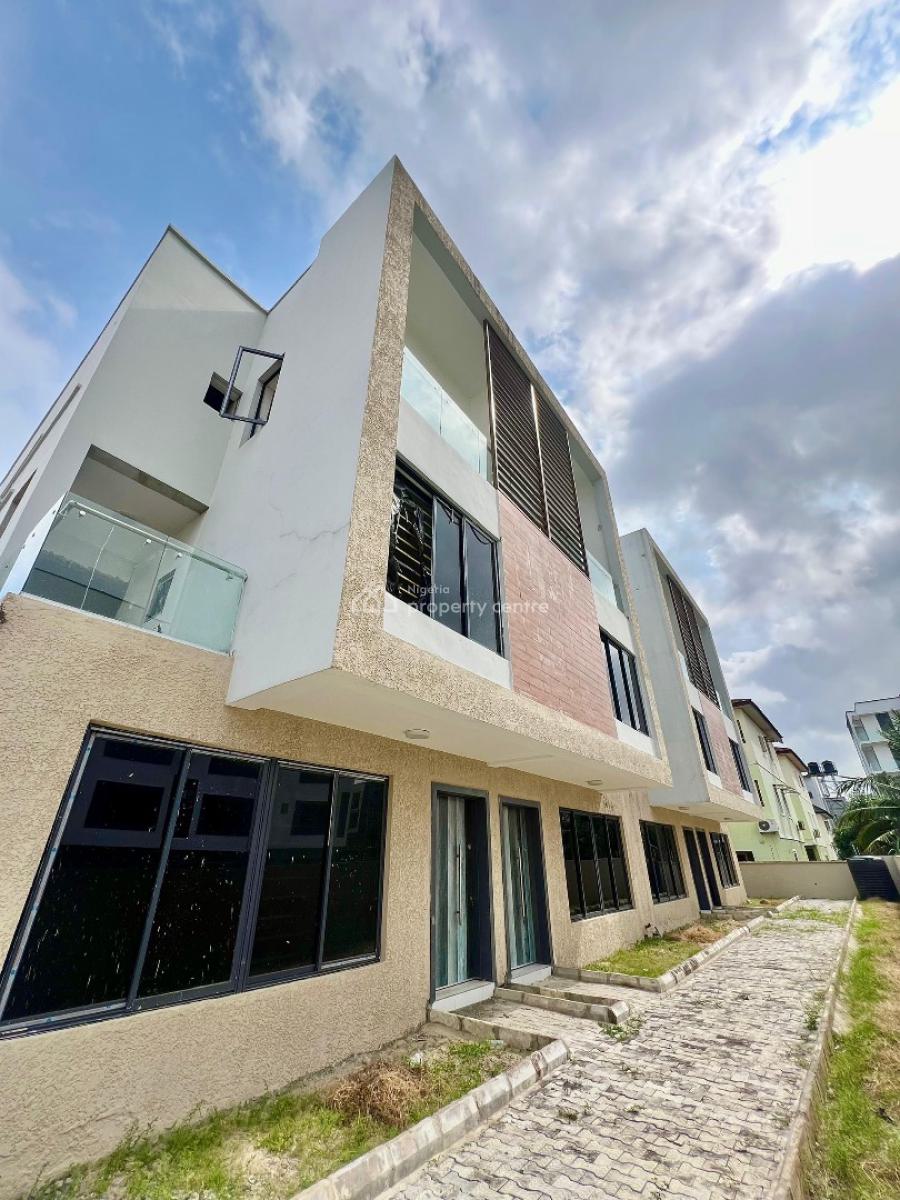 4 Bedroom Terrace Duplex with Bq, Off Kunsela, Ikate, Lekki, Lagos, Flat / Apartment for Rent