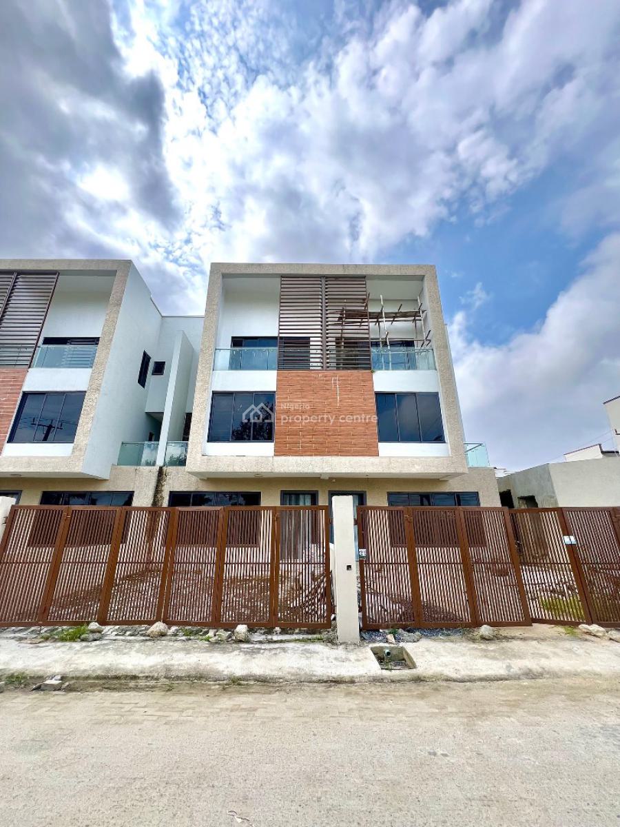 4 Bedroom Terrace Duplex with Bq, Off Kunsela, Ikate, Lekki, Lagos, Flat / Apartment for Rent