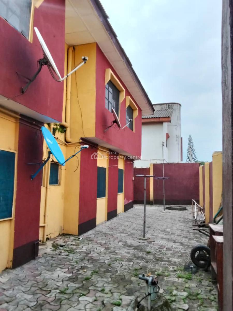 Building Comprises of 4 Units of 2 Bedroom & 4 Units of Self Contain, Agric, Ikorodu, Lagos, Block of Flats for Sale