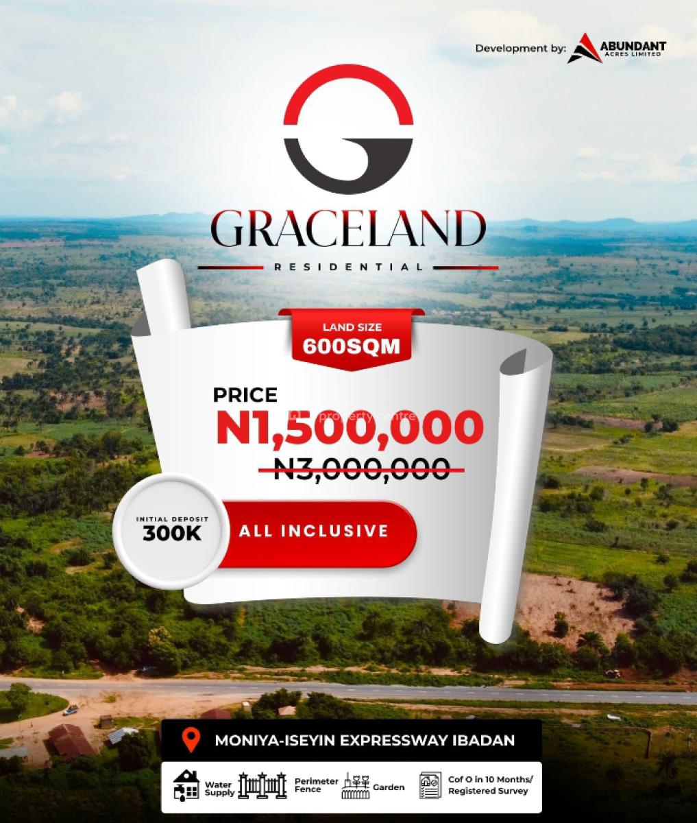 Govt Approved Estate Facing Express Road, Moniya, Ibadan, Oyo, Mixed-use Land for Sale