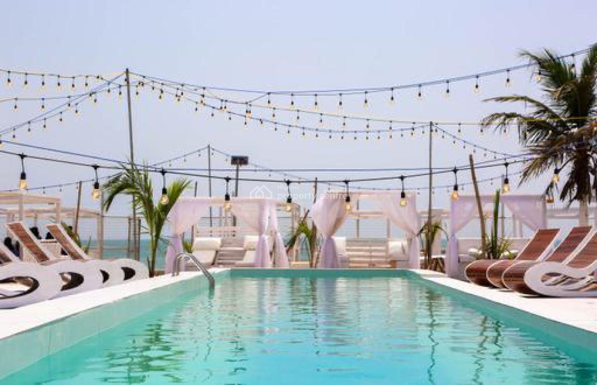 Functional Private Beach Resort with Club House,elevator & Beachfront, Abraham Adesanya Axis, Ajah, Lagos, Hotel / Guest House for Sale