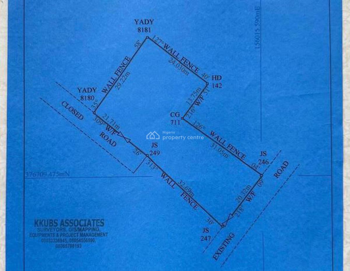 2 Plots (1,200sqm) at Agbofieti, Jericho Extension, Ibadan, Agbofieti, Jericho Extension Ibadan, Jericho, Ibadan, Oyo, Residential Land for Sale