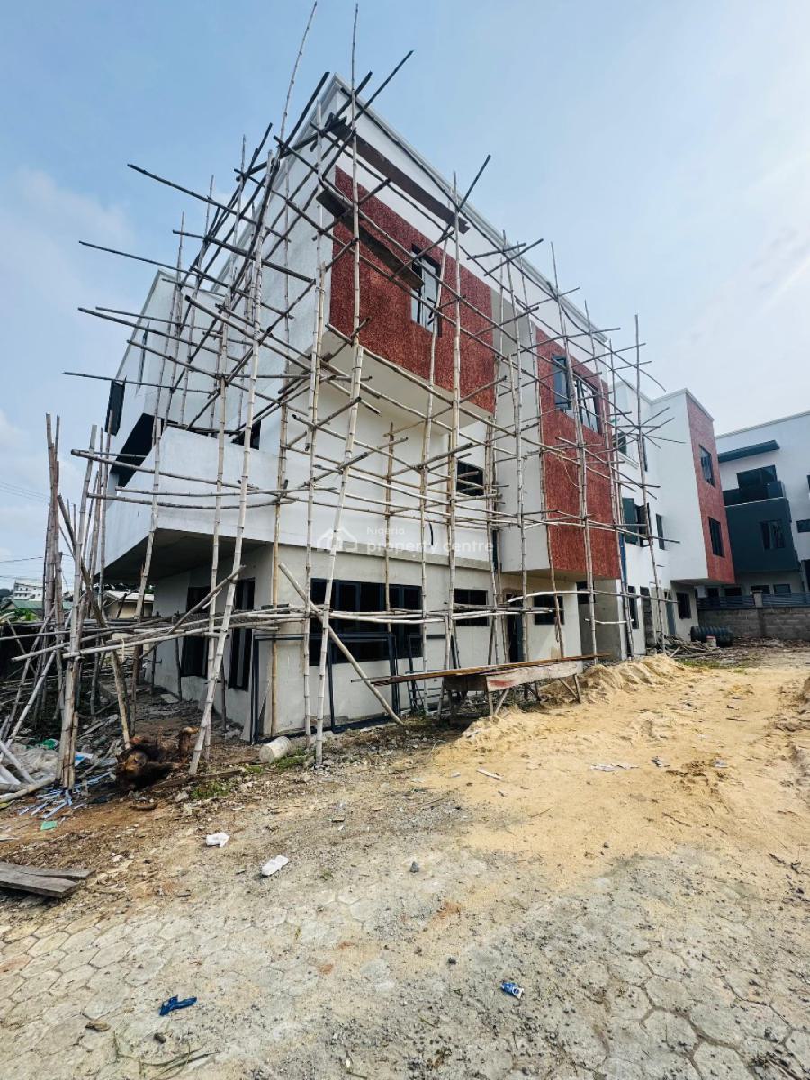 Grand Deluxe 4 Bedroom Semi Detached Duplex with a Bq, Maryland, Lagos, Semi-detached Duplex for Sale