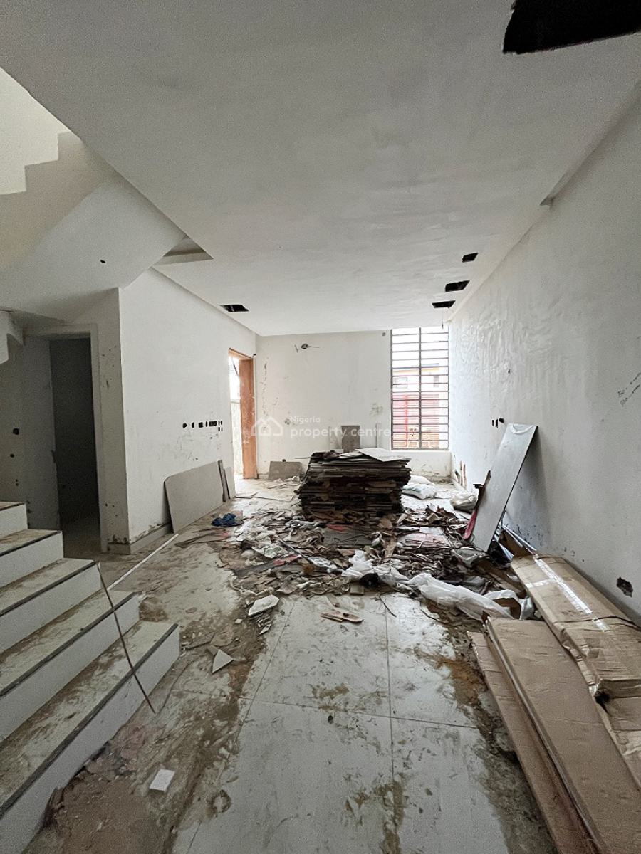 Deluxe 5 Bed Semi Detached Duplex with Bq, in a Secured Estate, Adeniyi Jones, Ikeja, Lagos, Semi-detached Duplex for Sale