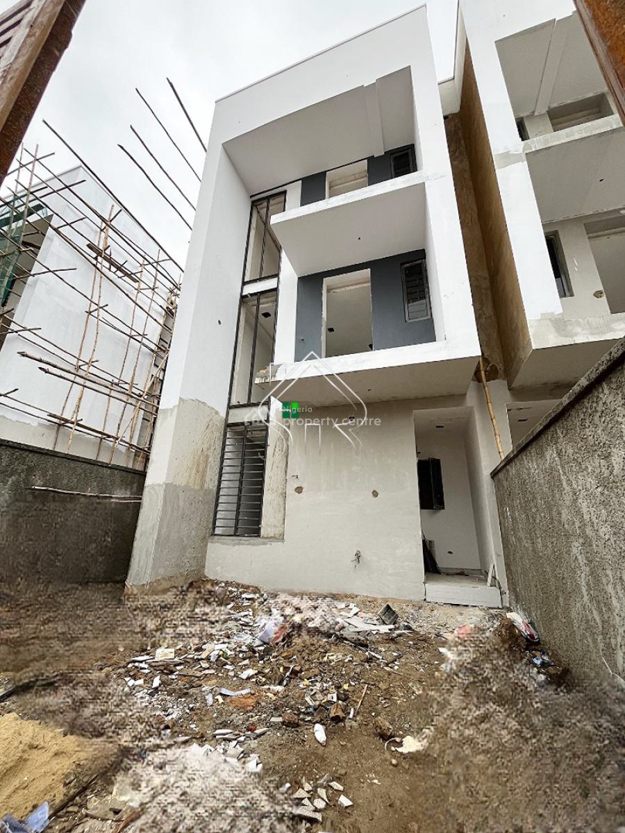 Deluxe 5 Bed Semi Detached Duplex with Bq, in a Secured Estate, Adeniyi Jones, Ikeja, Lagos, Semi-detached Duplex for Sale
