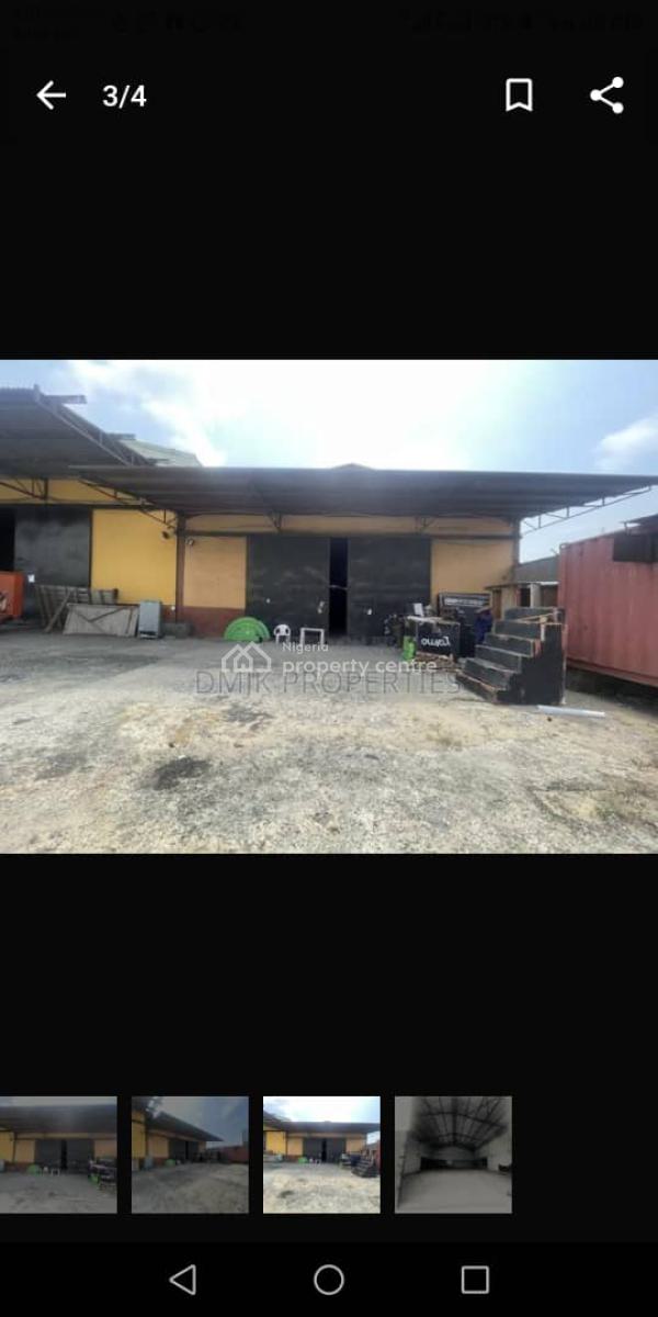 a 902sqm Warehouse at Gbagada Lagos  3 Occupants in Same Compound, at Good Location at Gbagada, Gbagada, Lagos, Warehouse for Rent