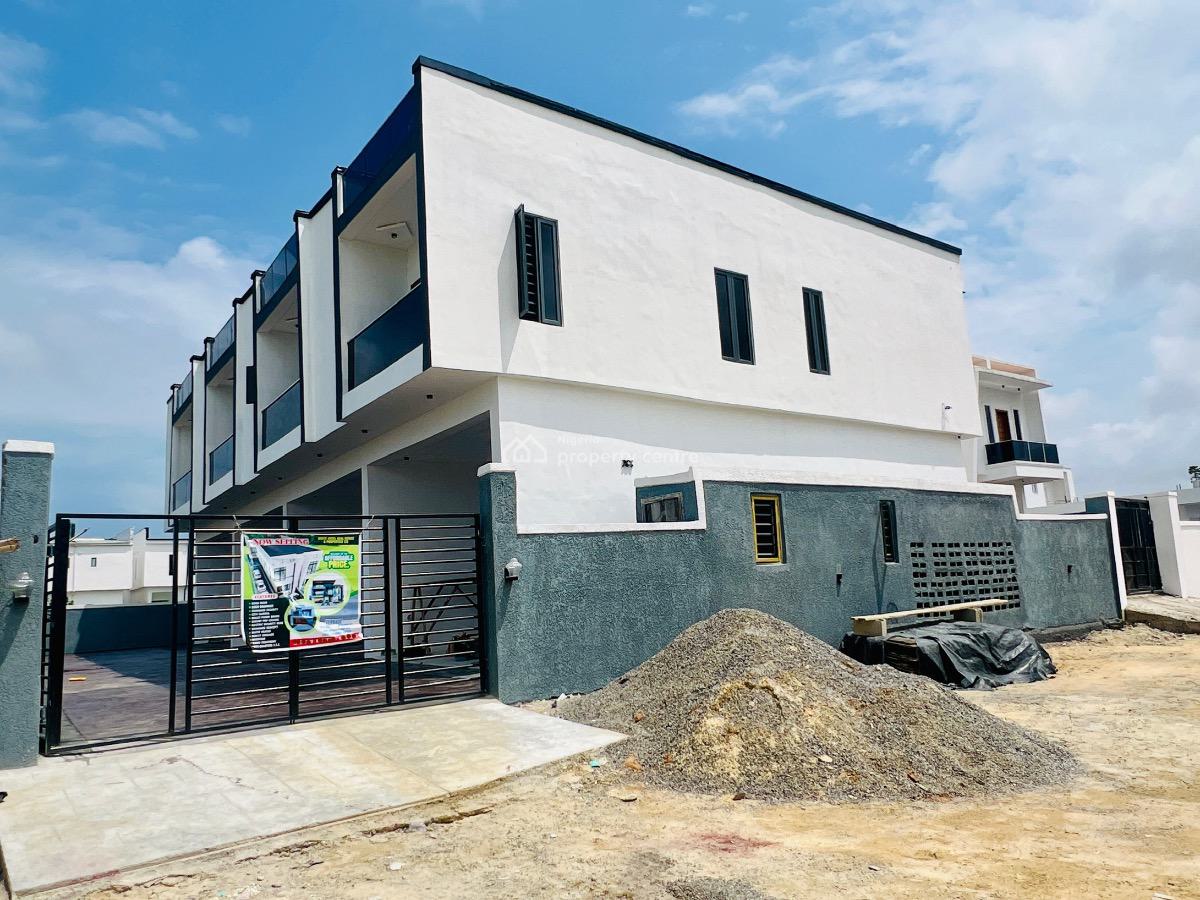 3 Bedroom Terrace Duplex with Bq, a Secure Estate in Abraham Adesanya Ajah, Ajah, Lagos, Terraced Duplex for Sale