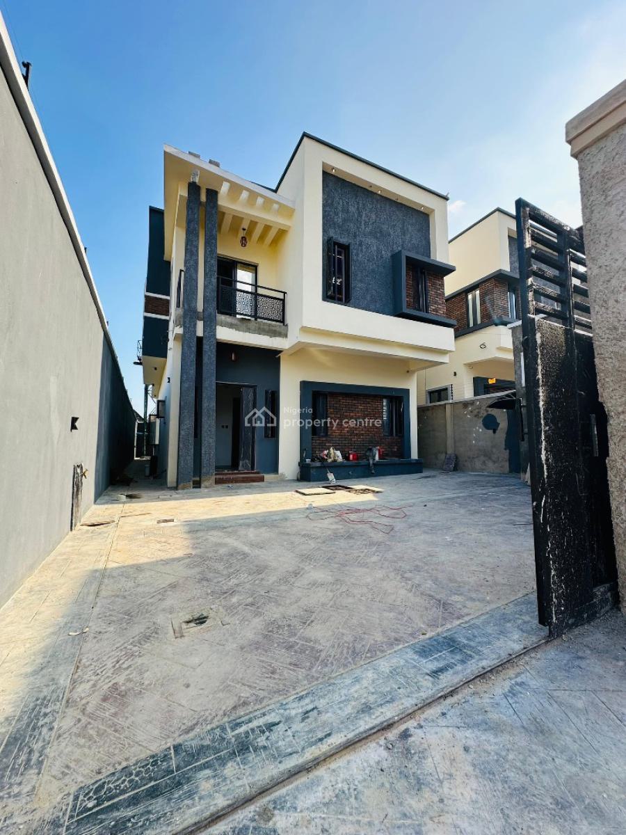 Smartly Built 4 Bedroom Fully Detached Duplex with Bq, Ogba, Ikeja, Lagos, Detached Duplex for Sale