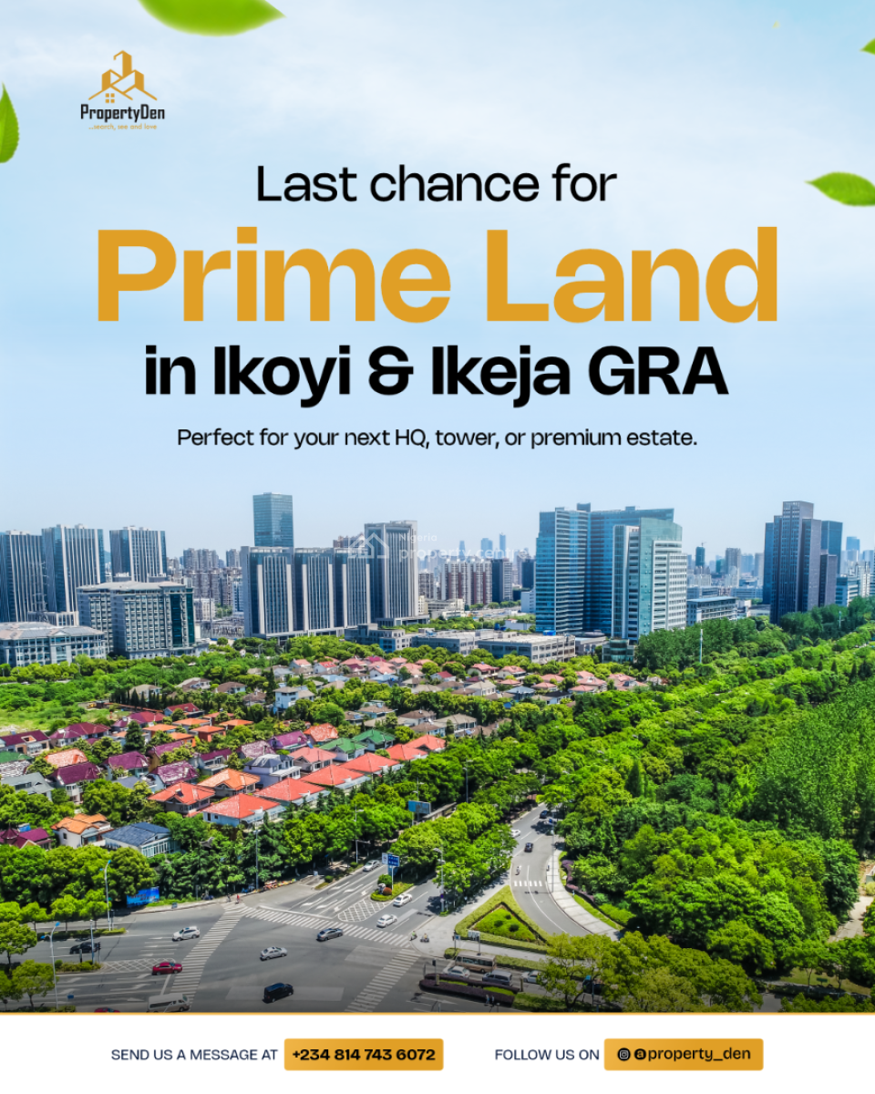 a 1500sqm of Land, Old Ikoyi, Ikoyi, Lagos, Residential Land for Sale
