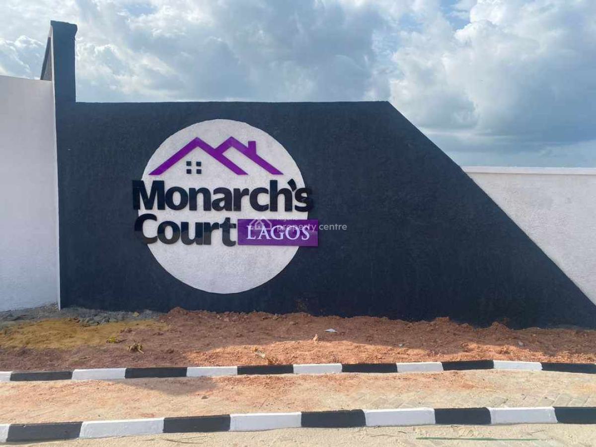 300sqm Plot of Land, House E8, Monarch Court Estate, London Road, Odogarushi., Epe, Lagos, Residential Land for Sale