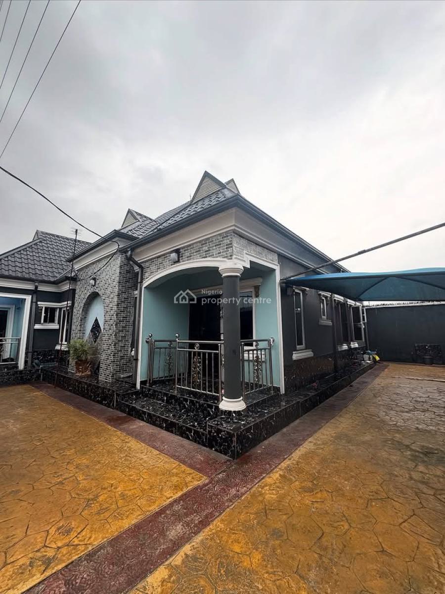 3 Bedroom Detached Bungalow with Self-contain, Off Aker Road, Iwofe, Port Harcourt, Rivers, Detached Bungalow for Sale