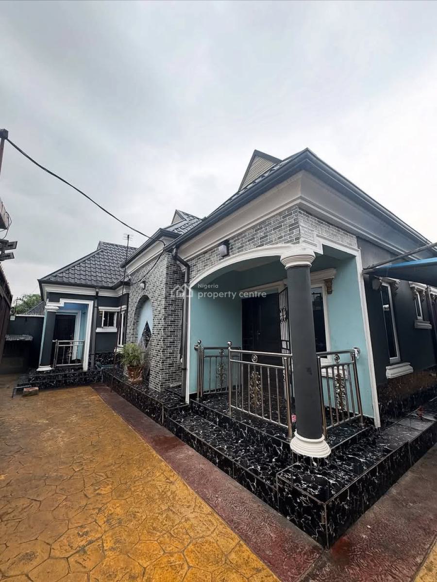 3 Bedroom Detached Bungalow with Self-contain, Off Aker Road, Iwofe, Port Harcourt, Rivers, Detached Bungalow for Sale