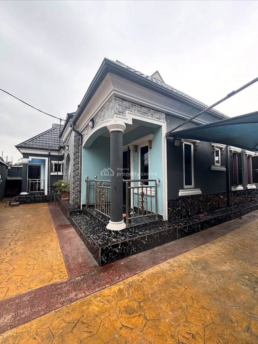 3 Bedroom Detached Bungalow with Self-contain, Off Aker Road, Iwofe, Port Harcourt, Rivers, Detached Bungalow for Sale