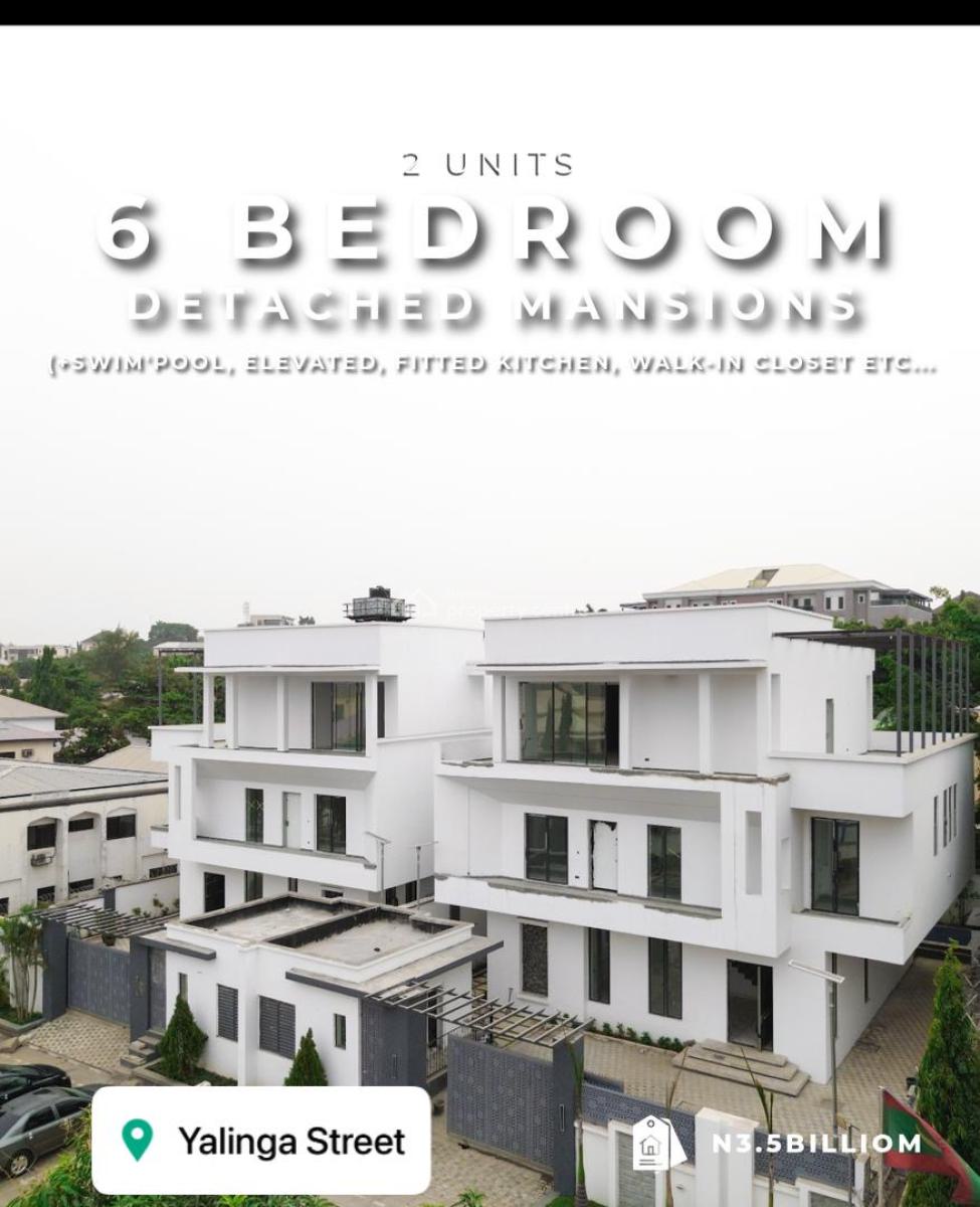 Luxury Smart 6 Bedroom Brand New Duplex, Maitama District, Abuja, Detached Duplex for Sale