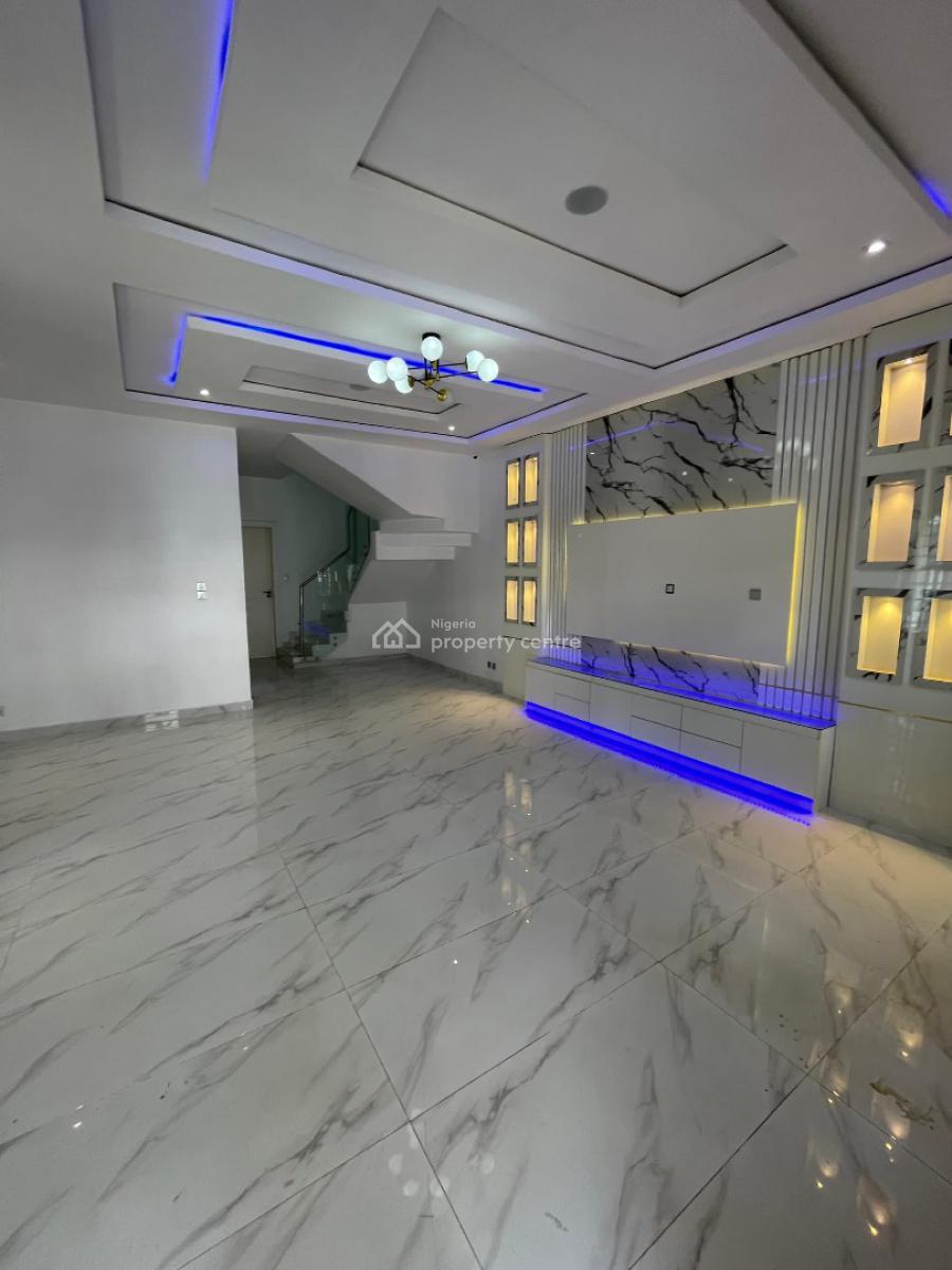Impeccably Finished 4-bedroom Semi-detached Duplex with Bq & Cctv, Orchid Road, Lekki, Lagos, Semi-detached Duplex for Sale