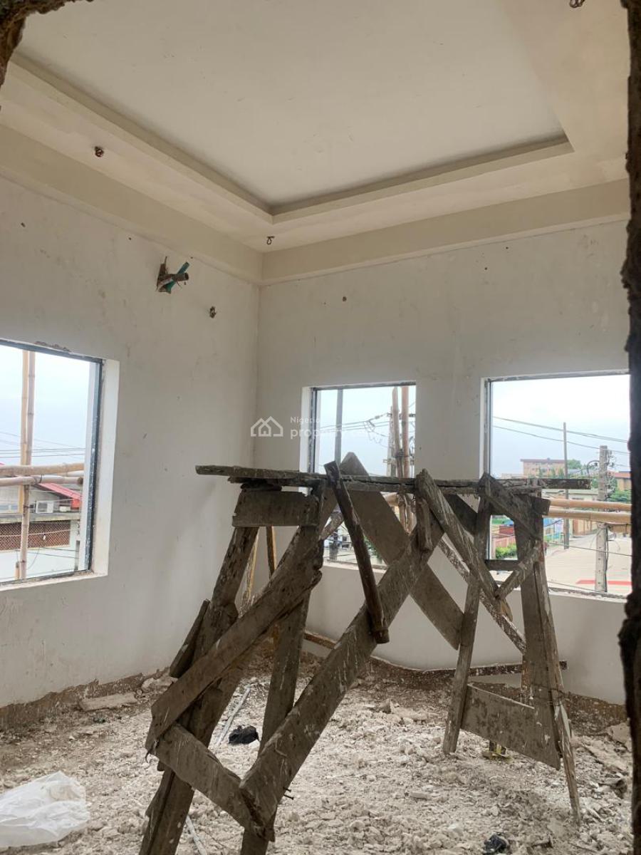 3 Bedroom Flat with Bq, Anthony, Maryland, Lagos, Flat / Apartment for Sale